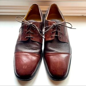 Johnston and Murphy US 9.5 W - Oxford Cap Toe Leather - Men’s Dress Shoe